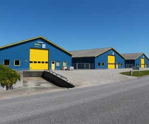 3 færdige industrihaller